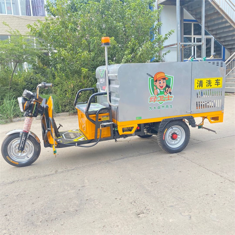 油尖旺电动高压冲洗车CX700A（不锈钢箱体）